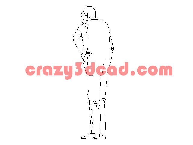 High male CAD blocks